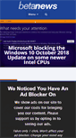 Mobile Screenshot of betanews.com